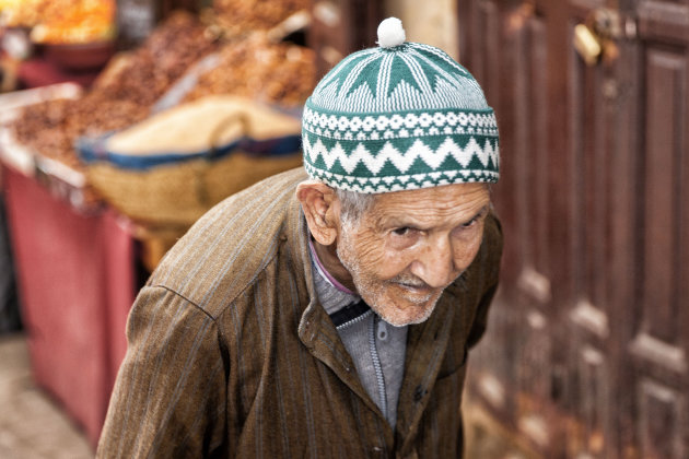 Old man in Fez