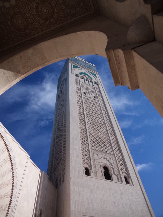 Minaret Hassan II moskee