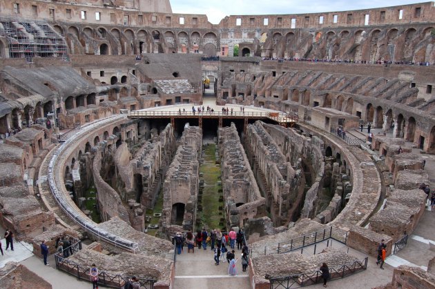 Colosseum van binnen.