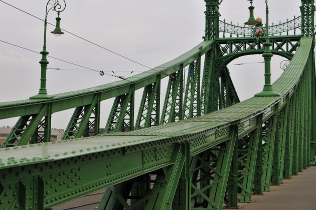De Vrijheidsbrug in Boedapest