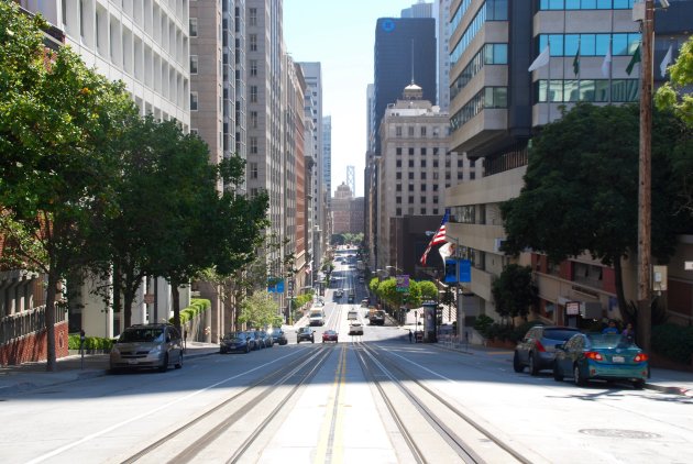 De steile straten van San Francisco