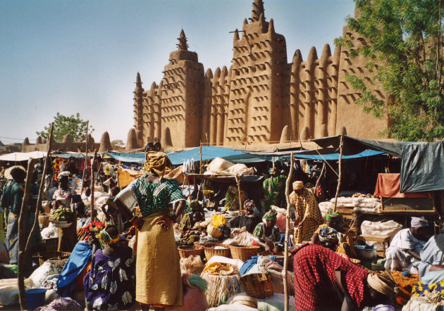 markt in Djenne
