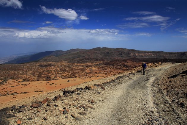 Wandel door het maanlandschap van El Teide NP