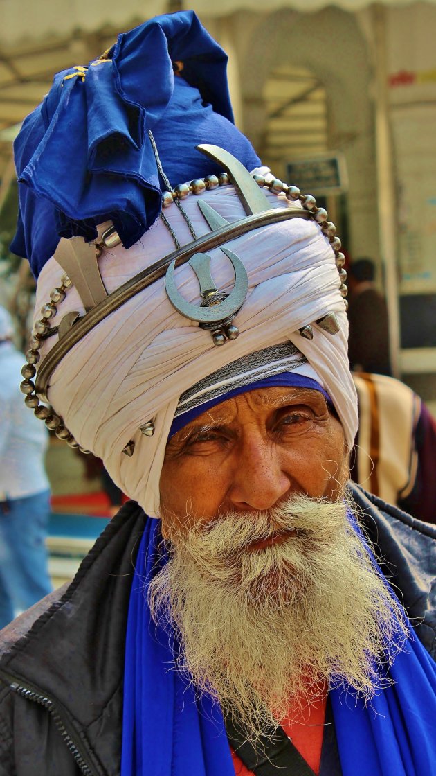 Sikh met baard