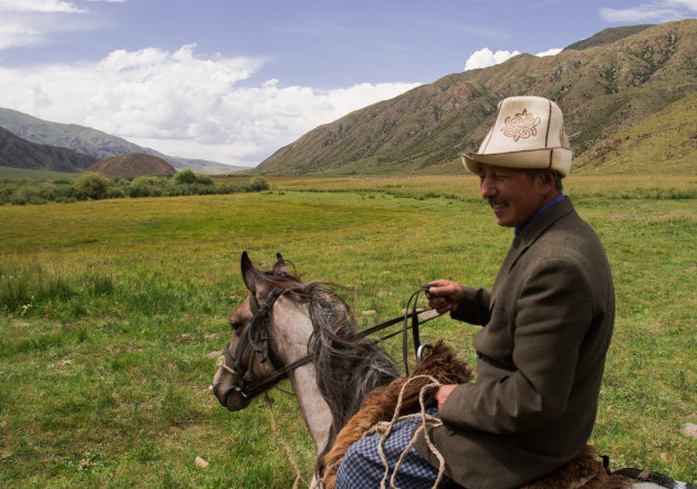 Kirgizië te paard