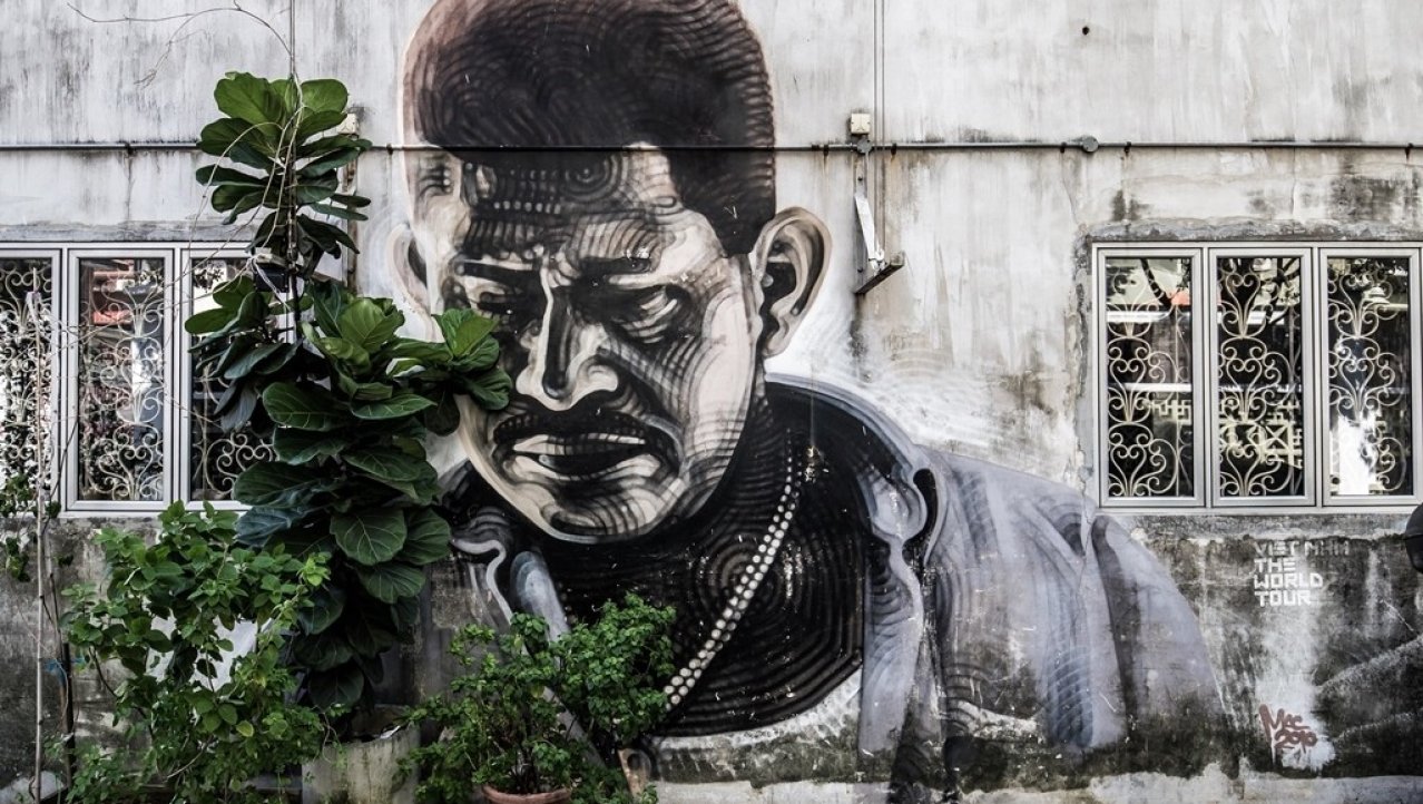 Street art in Little India - Singapore