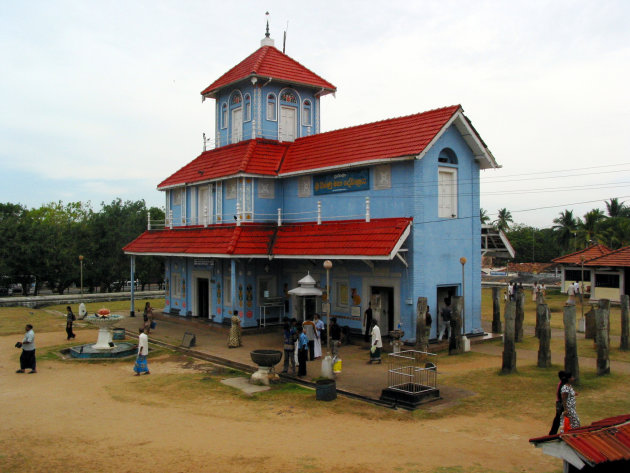 Blauwe tempel Dondra