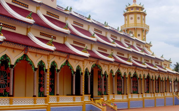 Kleurrijke tempel