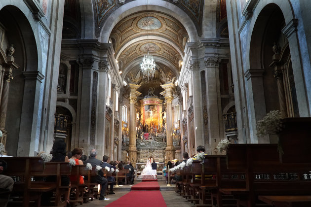Vrijdag: trouwdag in de Bom Jesus van Braga