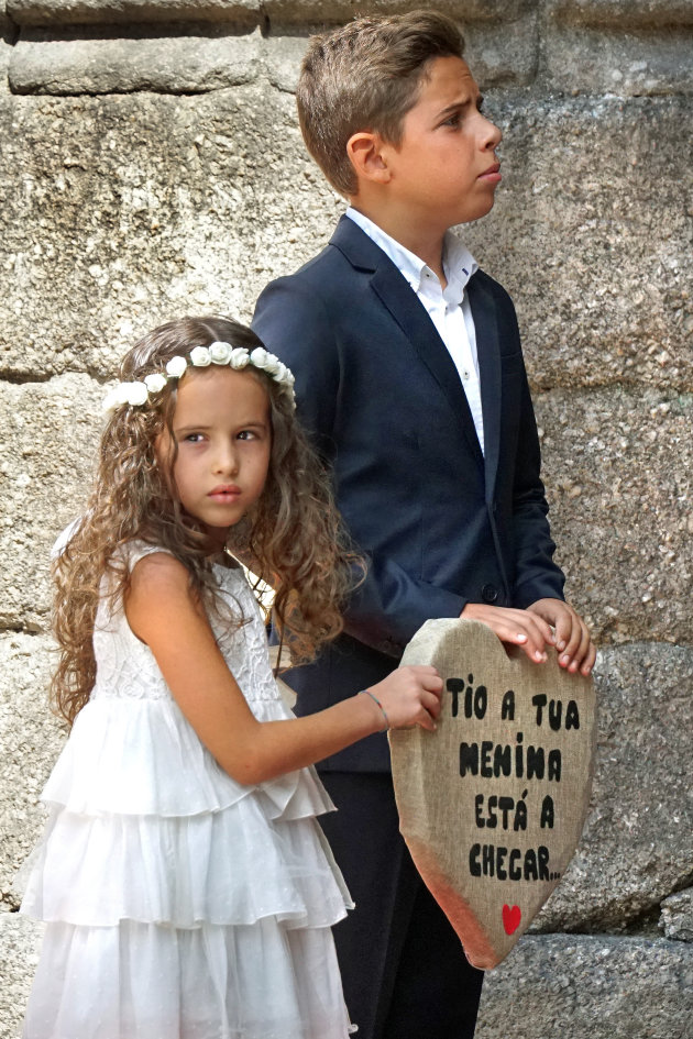 Oom, je meisje komt eraan: een huwelijk in Guimaraes