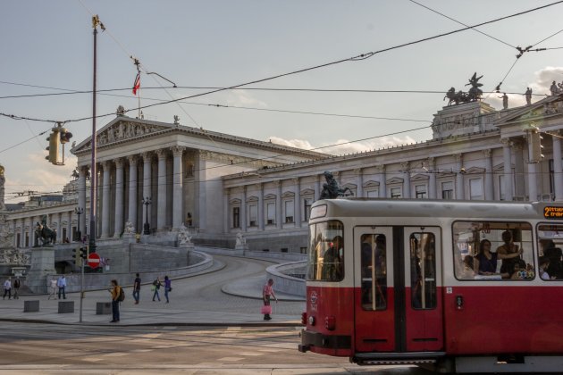 Ook leuke trammetjes in Wenen