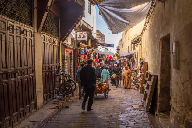 De straatjes in Fez