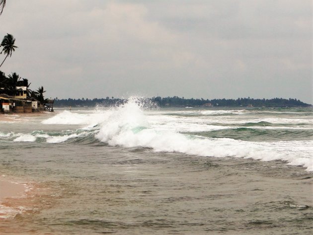 Verlaten stranden Sri Lanka 