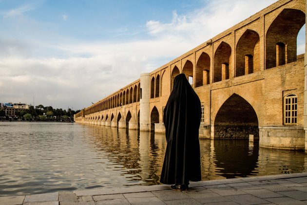 water in de rivier - Isfahan