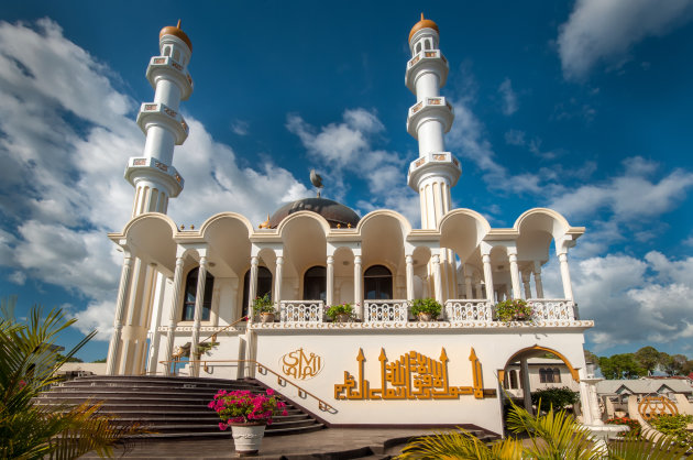De grote moskee in Paramaribo