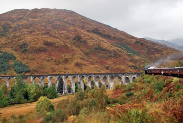 Met de 'Harry Potter trein' door de Schotse Hooglanden