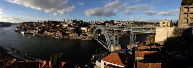 Uitzicht op Porto 
