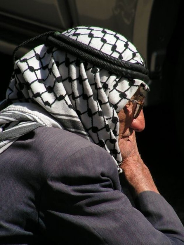 Een palestijn in Amman