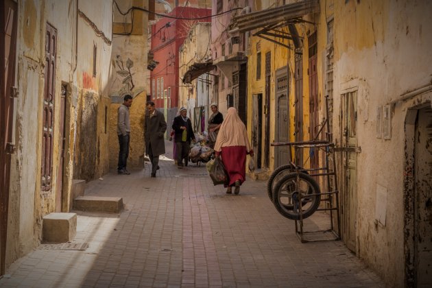 straatje in Meknes