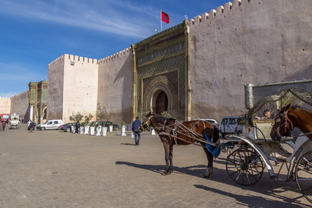 Bab Mansour, in Meknes