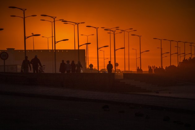 Rabat, zonsondergang