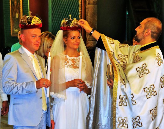 Huwelijksceremonieel in Bulgaarse stijl