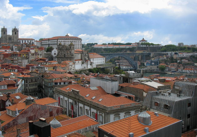 De daken van Porto