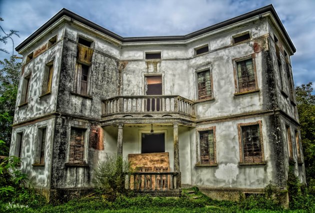 Verlaten huis in Ligurie