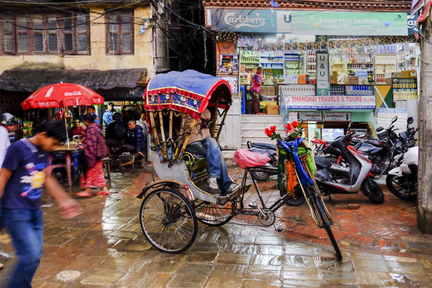 Regenachtig Kathmandu