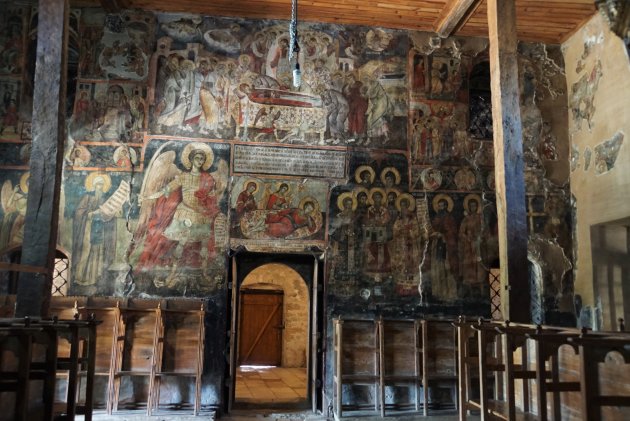 Fresco's in klooster