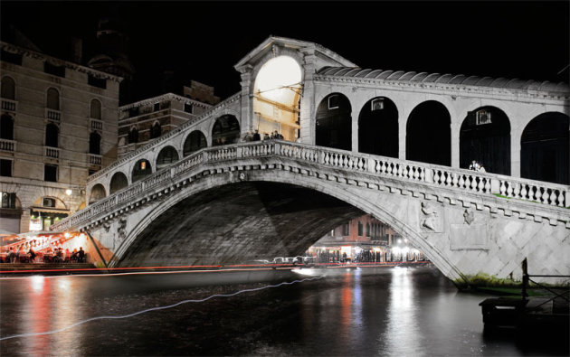 De Rialtobrug in Venetië 