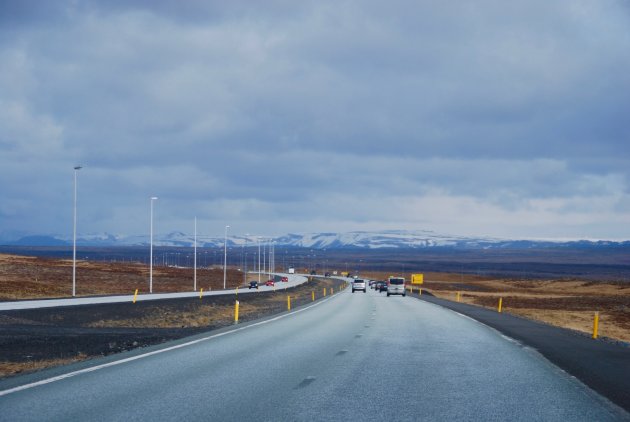 Onderweg naar Reykjavik