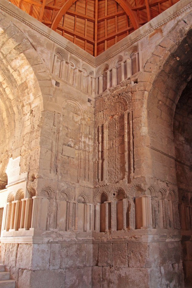 Binnenkant Byzantijnse kerk
