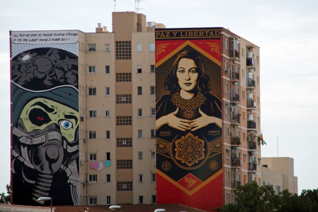 Street art in Soho Malaga