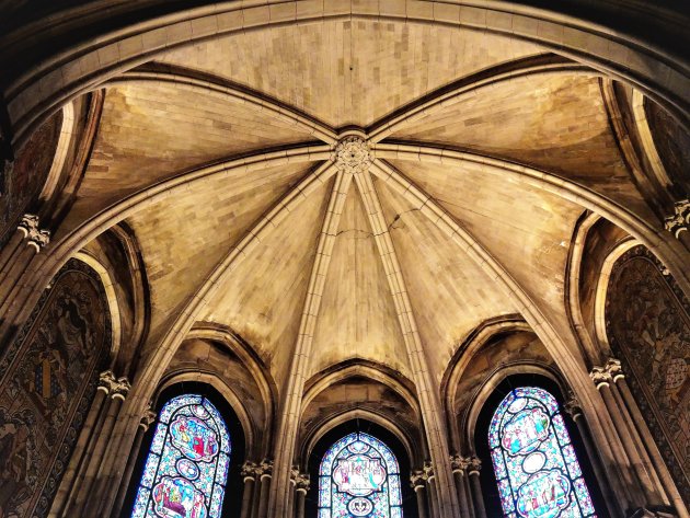 Gewelven van Notre-Dame de la Treille in Rijsel 