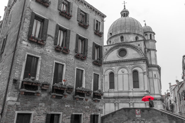 Regen in Venetië 
