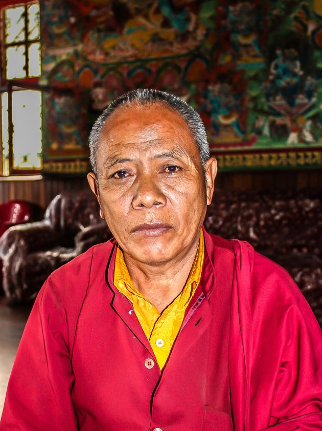 Tibetaanse Boeddhistische monnik 