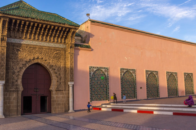 Het mausoleum van Moulay Ismail