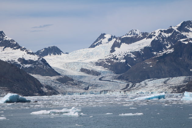Een van de snelst terugtrekkende gletsjers ter wereld