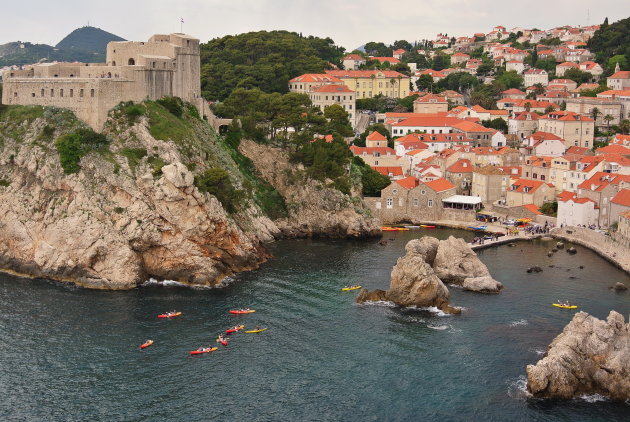 Kanoën in Dubrovnik