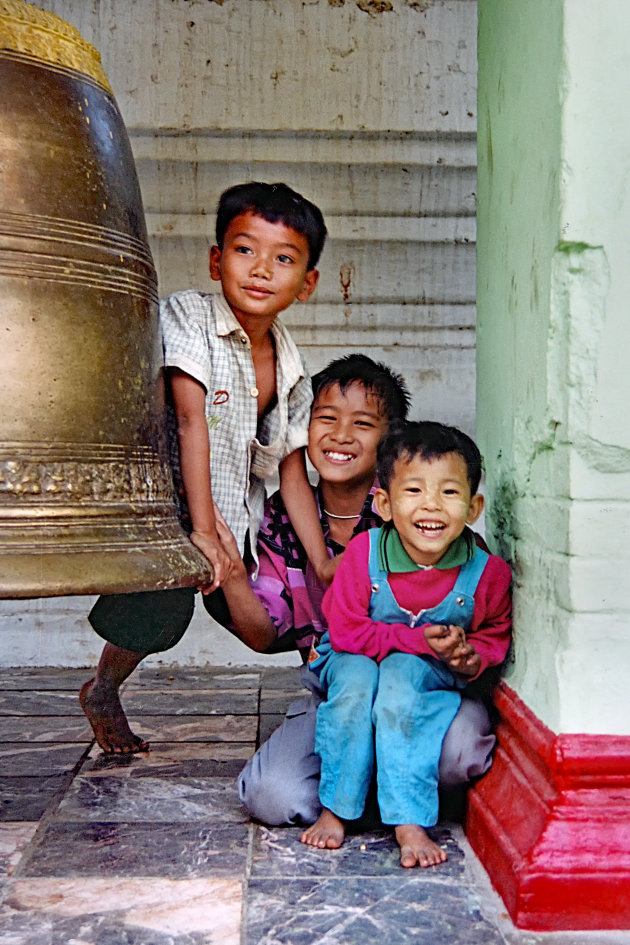 Plezier met een klok in Mandalay
