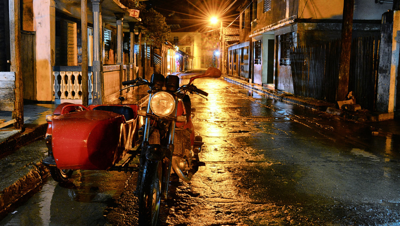 De verlaten straten van Baracoa