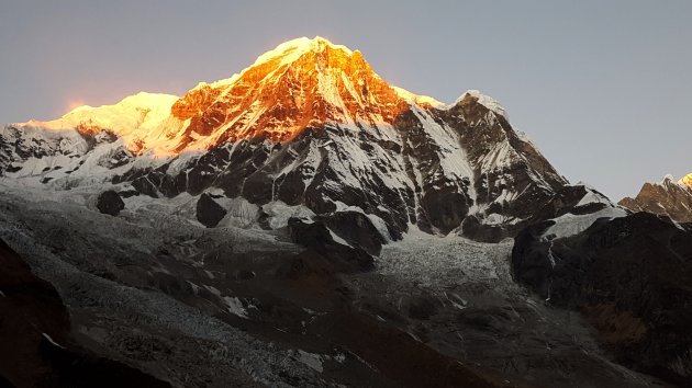 Zonsopkomst Annapurna 