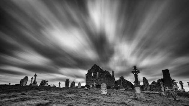 Spooky Clonmacnoise