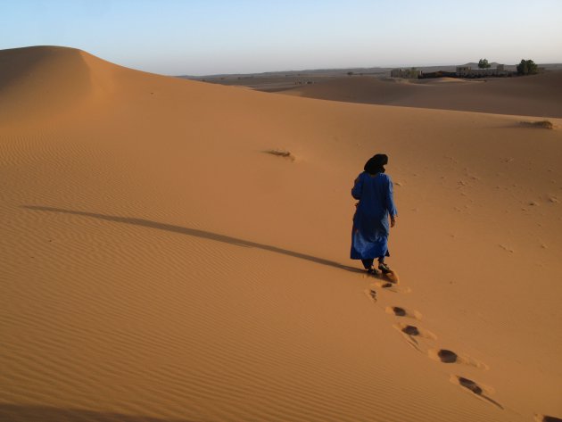 Zonsopkomst in de Sahara