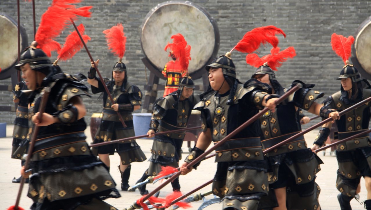 Bewakers in Xi'an 