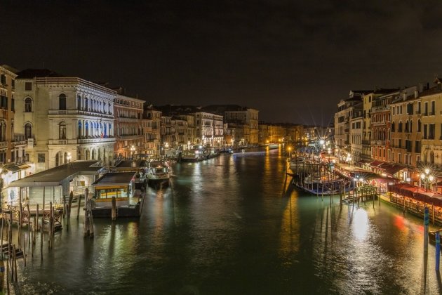 Nachtelijk Venetië