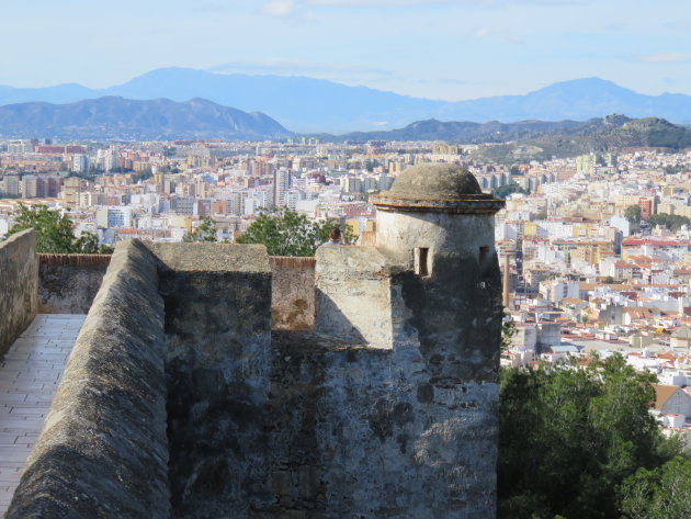 Moors uitzicht op Spaans Malaga