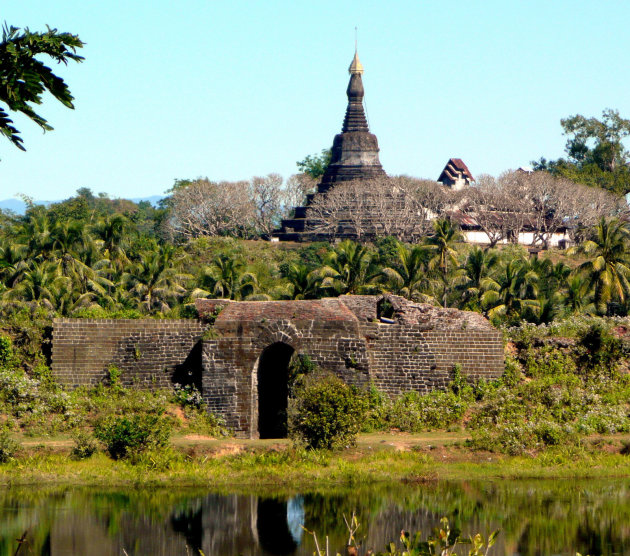 Oude tempel ruïnes 