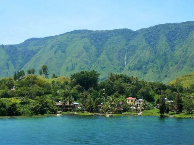 Lake Toba in Sumatra